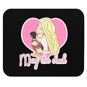 Discover May The Duck Mouse Pads