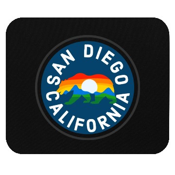 Discover San Diego California Mouse Pads