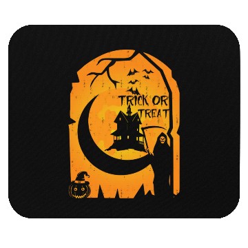 Discover Trick Or Treat Mouse Pads