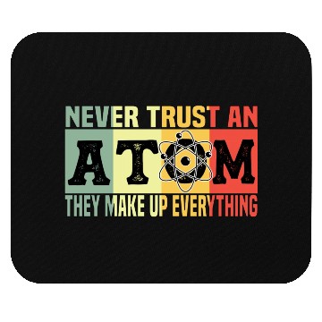 Discover Atom Physics Chemistry Natural Science Vintage Mouse Pads