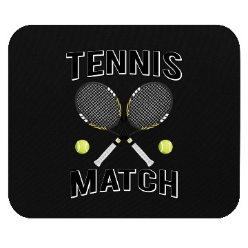 Discover Tennis Match Cool Tennis Design Mouse Pads