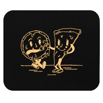 Discover Slice And Pie Pizza Friends Mouse Pads