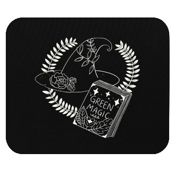 Discover Green Magic Plants Mouse Pads