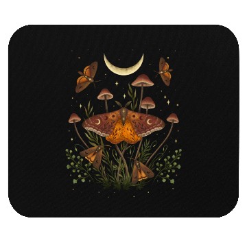 Discover Autumn Light Underwings Mouse Pads