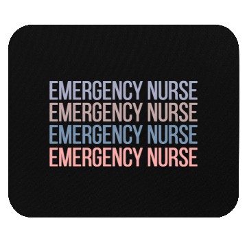 Discover Er Nurse Emergency Room Nurse Registered Nurse Mouse Pads
