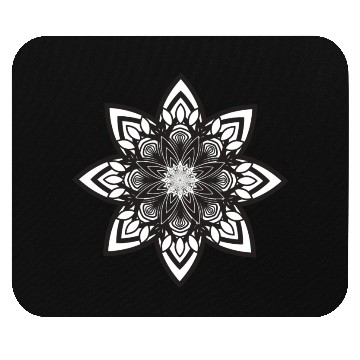 Discover Mandala Flower Mouse Pads
