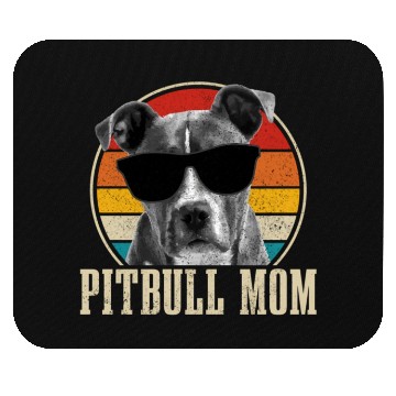 Discover Pitbull Mom Pitbull Dog Mom Mouse Pads