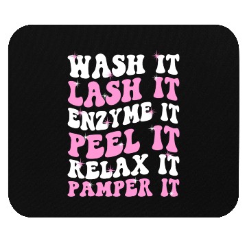 Discover Cute Licensed Esthetician Skincare Mouse Pads