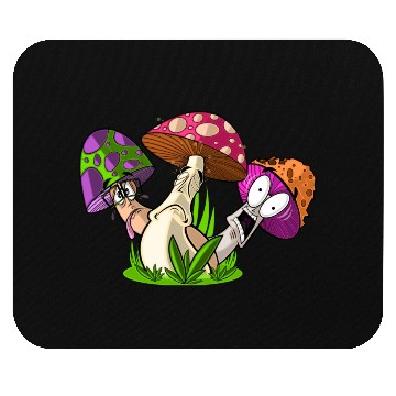 Discover Mushroom Friends Mouse Pads