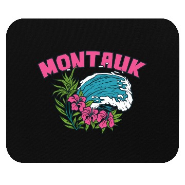 Discover Montauk New York Summer Nyc Tropical Montaukett Mouse Pads
