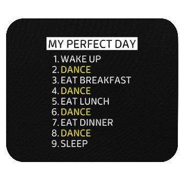 Discover Dancing Dancing Humor Dance Competition Dancer Mouse Pads