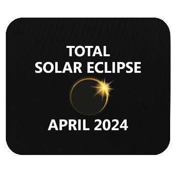 Discover Solar Eclipse 2024 Kentucky Oklahoma Michigan City Mouse Pads
