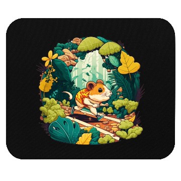 Discover Hamster Adventure Jungle Marathon with Talking Mouse Pads