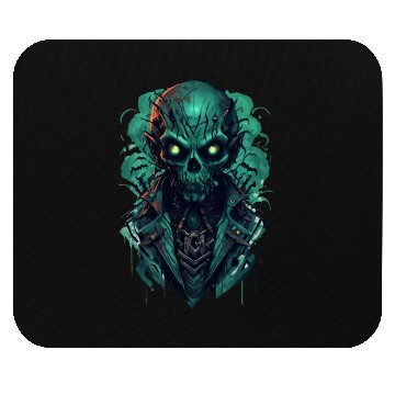 Discover Green Toxic Zombie RPG Game Style Mouse Pads