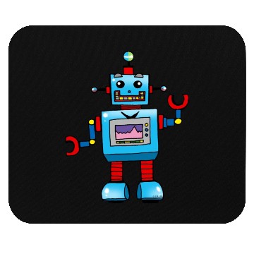 Discover Fun Robot Toy Mouse Pads