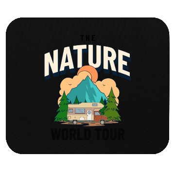 Discover Rv World Tour Nature Is Calling Mouse Pads