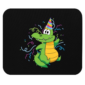 Discover Alligator Party Reptile Animal Crocodile Mouse Pads
