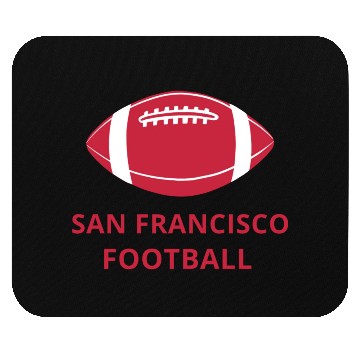 Discover San Francisco Football Mouse Pads
