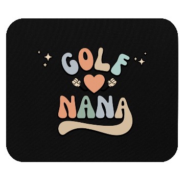 Discover Retro Golf Nana Mothers Day Mouse Pads