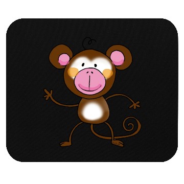 Discover Cute Monkey Mouse Pads
