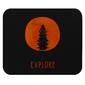 Discover Tree Minimalist Nature Mouse Pads
