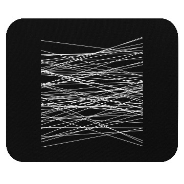 Discover geometric lines design Mouse Pads
