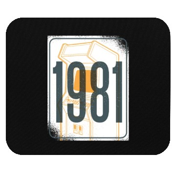 Discover Retro 1981 Mouse Pads