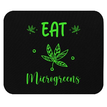 Discover Microgreens Growing Vegan Garden Lovers Mouse Pads