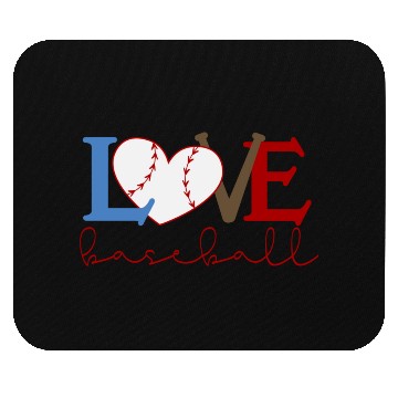 Discover Baseball Lover 80s Mouse Pads