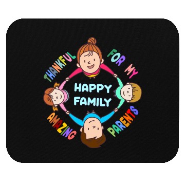 Discover I Love My Family Mouse Pads