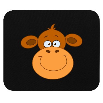 Discover Monkey Face Mouse Pads