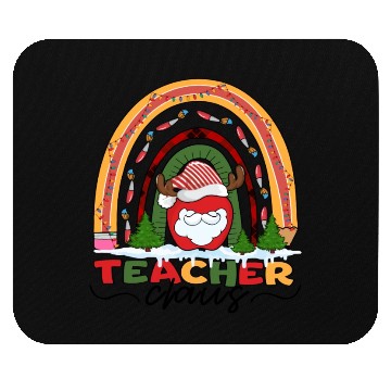 Discover Christmas Teacher Santa Claus Mouse Pads