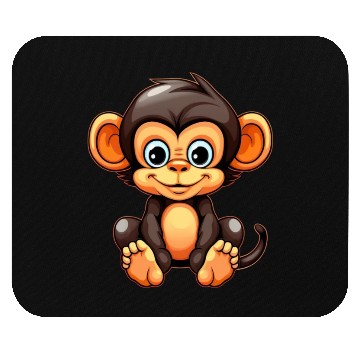 Discover Cute Monkey for Kids for a Kid Mouse Pads