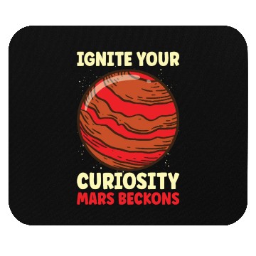 Discover Mars Explore Astronaut Astronomy Solar System Mouse Pads