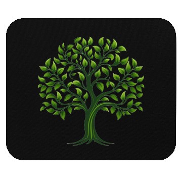 Discover Tree, Family Reunion, tree logo Mouse Pads