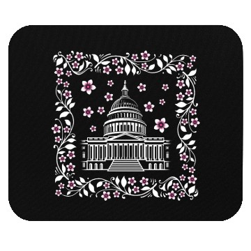 Discover Washington DC Mouse Pads, Capital City White House