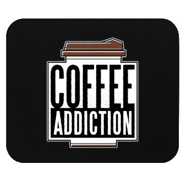 Discover Coffee aDDICTION Mouse Pads