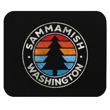 Discover Sammamish Washington Wa 70S Mouse Pads