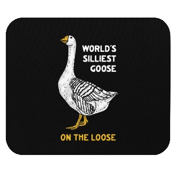 Discover World s Silliest Goose Mouse Pads