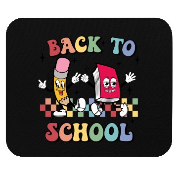 Discover back to school,going back to school,first day Mouse Pads