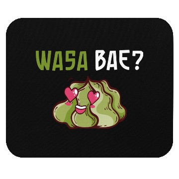 Discover Wasabi or Japanese horseradish Sushi Wasabi Wasa Mouse Pads