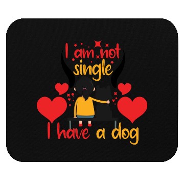 Discover Love Dog Mouse Pads