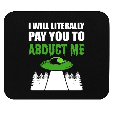 Discover Abduct Me Joker Gift Mouse Pads