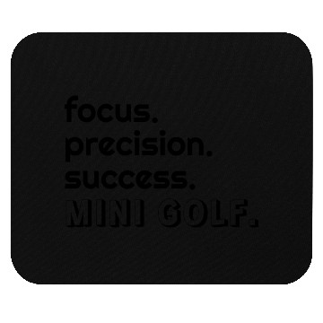 Discover Mini Golf | Miniature Golf | Mini Golfer Mouse Pads