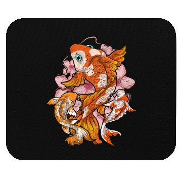Discover Cherry Blossom Nishikigoi Gift Sakura Koi Carp Mouse Pads