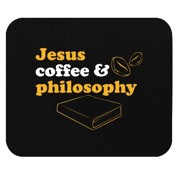 Discover Philosophy Jesus Teacher Science Book Coffee Mouse Pads