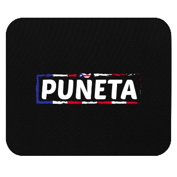 Discover Patriotic Puerto Rico Puneta Flag Mouse Pads
