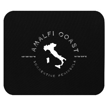 Discover Amalfi Coast Italy Mouse Pads