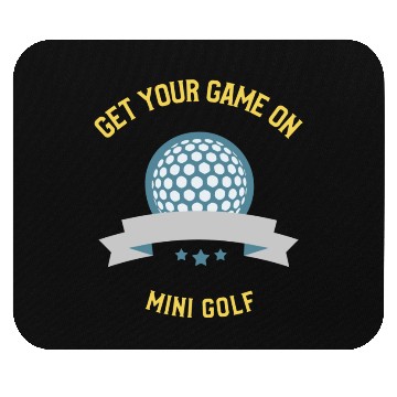 Discover Mini Golf | Miniature Golf | Mini Golfer Mouse Pads
