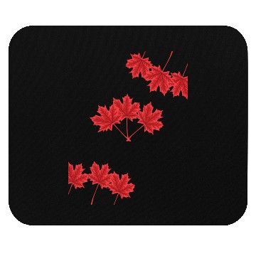 Discover Leaves Red,Leaves Mouse Pads